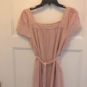 Boden Johnnie B dusty pink dress 15/16 Y